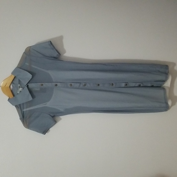 Fashion Nova mesh button down mini dress - Picture 3 of 4